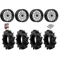 EFX Motohavok 28x8.5-14 Tires on MSA M38 Brute Wheels