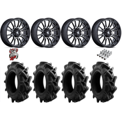 EFX Motohavok 35x8.5-22 Tires on MSA M51 Thunderlips Machined Wheels