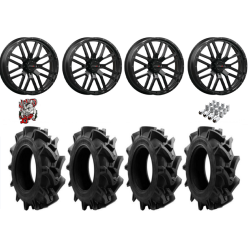 EFX Motohavok 37x9.5-22 Tires on ST-3 Matte Black Wheels