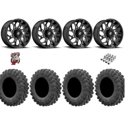 EFX Motoravage 34x10-18 Tires on Fuel Runner Wheels