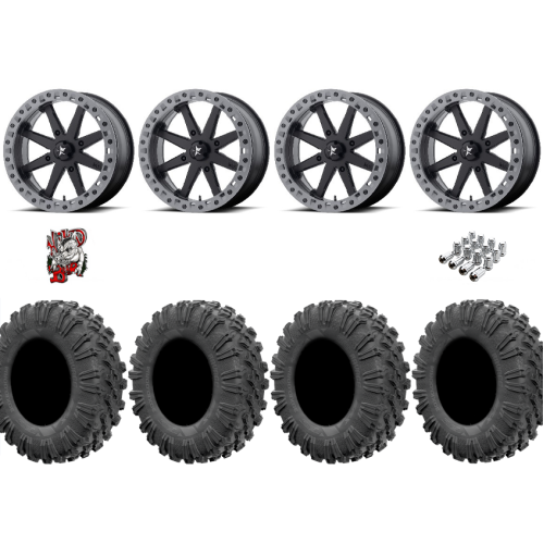 EFX Motoravage 32x10-18 Tires on MSA M31 Lok2 Beadlock Wheels