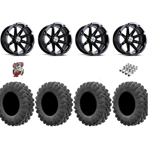 EFX Motoravage 32x10-14 Tires on MSA M12 Diesel Wheels