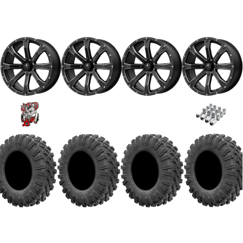 EFX Motoravage 34x10-18 Tires on MSA M42 Bounty Wheels