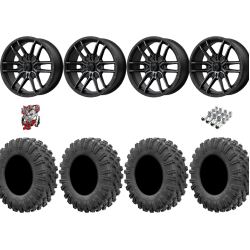 EFX Motoravage 34x10-18 Tires on MSA M43 Fang Wheels