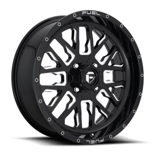 Fuel Off Road Stroke Milled 22x7 Wheel/Rim