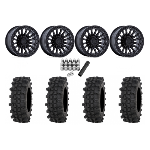 Frontline ACP 32x10-15 Tires on Fuel Rincon Blackout Beadlock Wheels