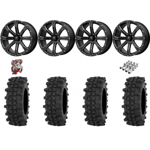 Frontline ACP 28x10-14 Tires on MSA M42 Bounty Wheels