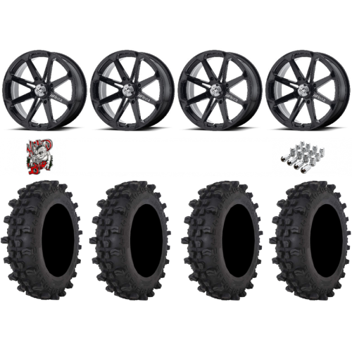 Frontline ACP 37x9.5-22 Tires on MSA M12 Diesel Wheels