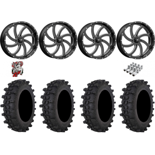 Frontline ACP 33x9.5-20 Tires on MSA M36 Switch Milled Wheels