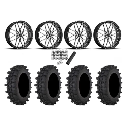 Frontline ACP 37x9.5-22 Tires on MSA M45 Portal Machined Wheels