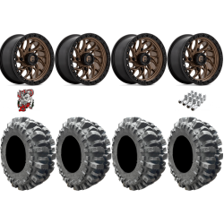 Interco Bogger 31x9.5-15 Tires on Fuel Runner Matte Bronze Wheels