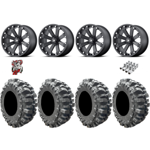 Interco Bogger 31x9.5-14 Tires on MSA M20 Kore Wheels