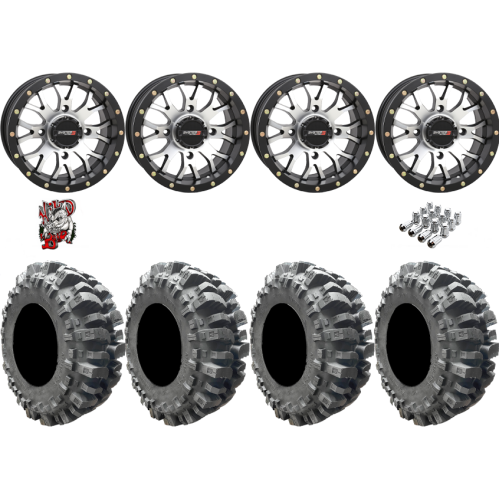 Interco Bogger 27x10-14 Tires on ST-3 Machined Wheels