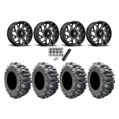 Interco Bogger 35x9.5-20 Tires on Fuel Runner Wheels