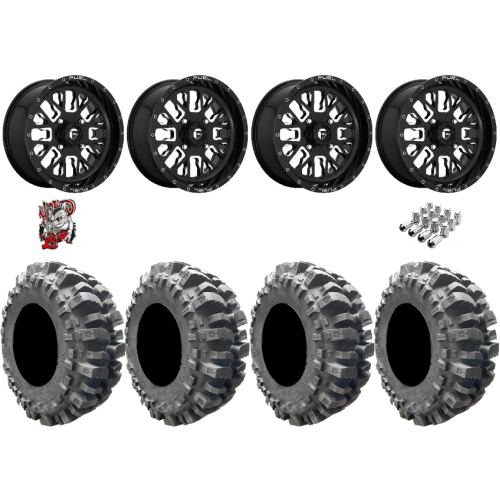 Interco Bogger 35x9.5-20 Tires on Fuel Stroke Wheels