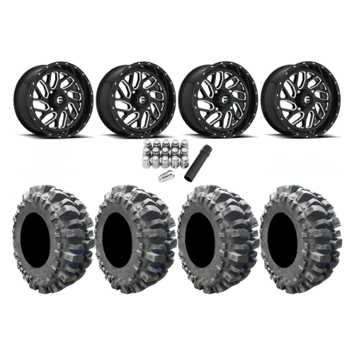 Interco Bogger 35x9.5-20 Tires on Fuel Triton Wheels