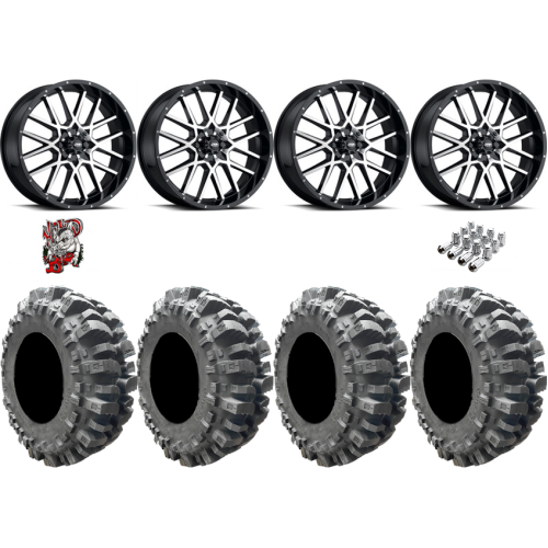 Interco Bogger 33x9.5-20 Tires on ITP Hurricane Machined Wheels