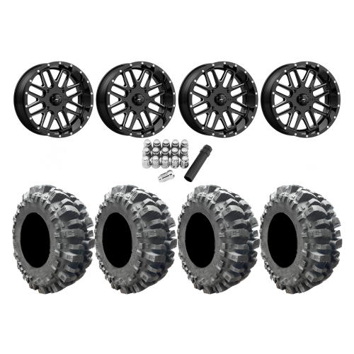 Interco Bogger 35x9.5-20 Tires on MSA M35 Bandit Wheels