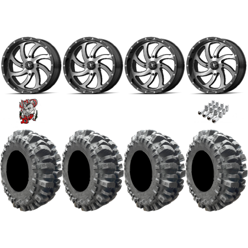 Interco Bogger 35x9.5-20 Tires on MSA M36 Switch Machined Wheels