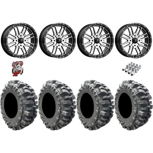 Interco Bogger 33x9.5-20 Tires on MSA M38 Brute Wheels