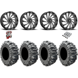 Interco Bogger 33x9.5-20 Tires on MSA M46 Blade Milled Wheels