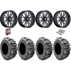 Interco Bogger 33x9.5-20 Tires on MSA M51 Thunderlips Machined Wheels