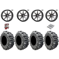 Interco Bogger 35x9.5-20 Tires on STI HD10 Smoke Wheels