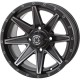 Frontline 308 Matte Dark Tint 14x7 Wheels/Rims (Full Set)