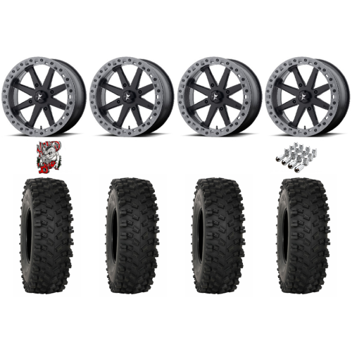 System 3 ATX470 35x10-18 Tires on MSA M31 Lok2 Beadlock Wheels