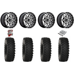 System 3 ATX470 33x10-15 Tires on MSA M45 Portal Machined Wheels