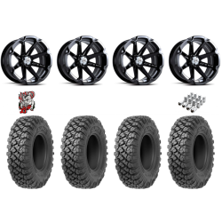 Valor Off-Road Alpha 35x10-15 Tires on MSA M12 Diesel Wheels