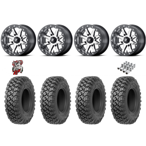 Valor Off-Road Alpha 35x10-15 Tires on MSA M21 Lok Beadlock Wheels