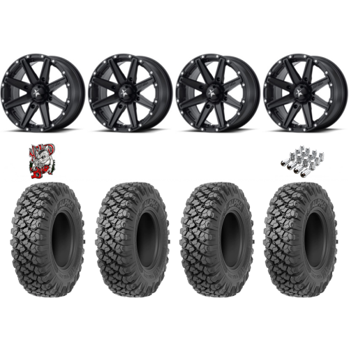 Valor Off-Road Alpha 32x10-15 Tires on MSA M33 Clutch Wheels