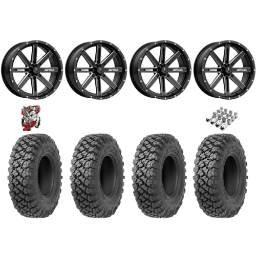 Valor Off-Road Alpha 35x10-15 Tires on MSA M41 Boxer Wheels