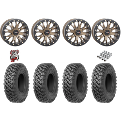 Valor Off-Road Alpha 35x10-15 Tires on ST-3 Bronze Wheels