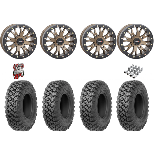 Valor Off-Road Alpha 32x10-15 Tires on ST-3 Bronze Wheels