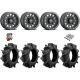 Assassinator Mud Tires 29.5x8-14 on Method 401 Matte Black Beadlock Wheels