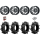 Assassinator Mud Tires 32x8-14 on Method 409 Matte Black Wheels