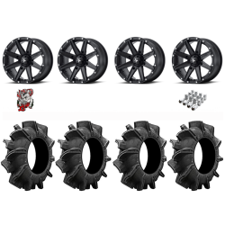 Assassinator Mud Tires 28x10-14 on MSA M33 Clutch Wheels