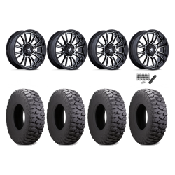 Atturo Trail Blade Boss 32x10-15 Tires on MSA M51 Thunderlips Machined Wheels