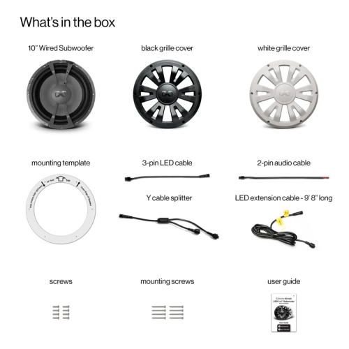 ECOXGEAR SoundExtreme 10" Subwoofer