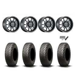 BFGoodrich Mud-Terrain KM3 32x10-14 Tires on Method 409 Matte Black Wheels