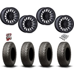 BFGoodrich Mud-Terrain KM3 32x10-15 Tires on Fuel Rincon Blackout Beadlock Wheels