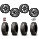 BFGoodrich Mud-Terrain KM3 32x10-15 Tires on Fuel Runner Gloss Black Milled Wheels