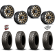 BFGoodrich Mud-Terrain KM3 32x10-15 Tires on Fuel Vector Matte Bronze Wheels