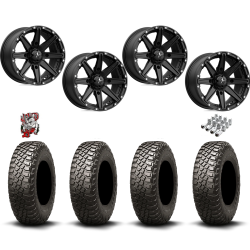 BFGoodrich Mud-Terrain KM3 28x10-14 Tires on MSA M33 Clutch Wheels