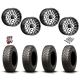 BFGoodrich Mud-Terrain KM3 30x10-14 Tires on MSA M38 Brute Wheels