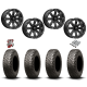 BFGoodrich Mud-Terrain KM3 30x10-14 Tires on MSA M42 Bounty Wheels