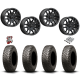 BFGoodrich Mud-Terrain KM3 30x10-15 Tires on MSA M43 Fang Titanium Tint Wheels