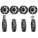 BKT AT 171 28x9-14 Tires on MSA M33 Clutch Wheels